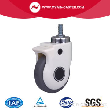 4 inch 60Kg Caster xoay TPE Y tế Caster